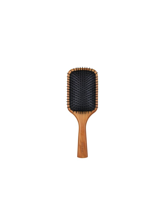 Mini wooden paddle brush image number 0