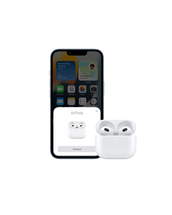 Airpods 3 true wireless earphones with lightning charging case image number 4