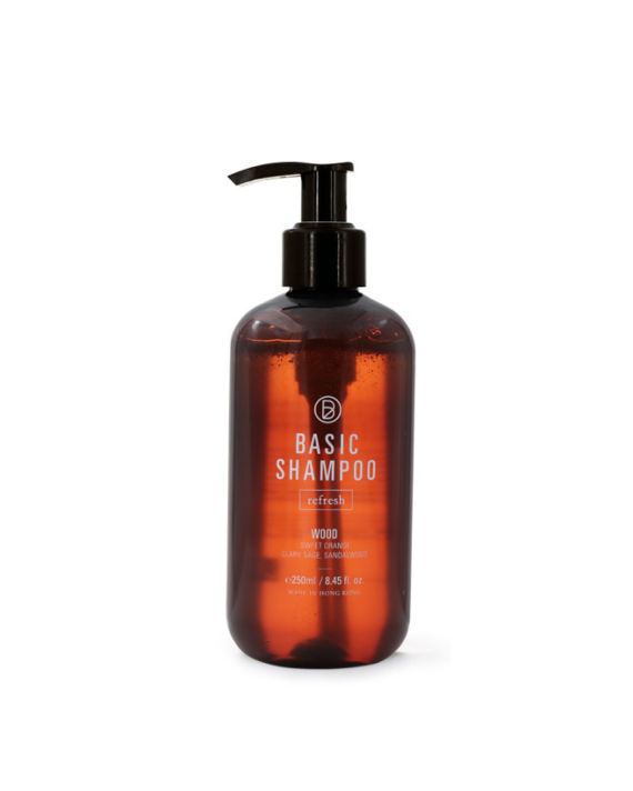Basic Shampoo REFRESH - Wood 250ml image number 0