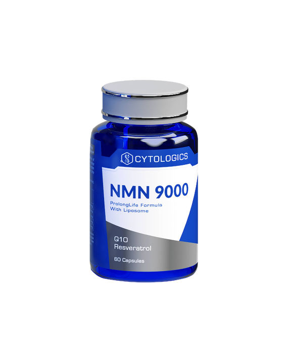 NMN 9000 prolong life formula with liposome anti-ageing Q10 resveratrol 60 capsules image number 0