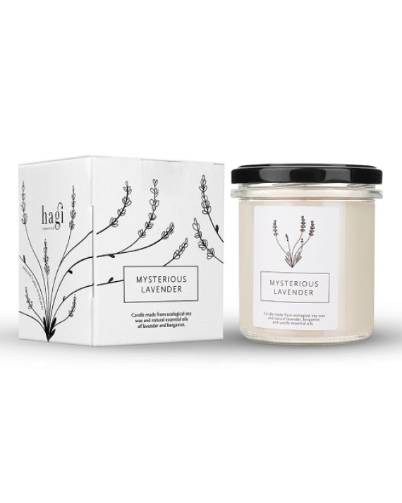 Mysterios Lanvender Soy Candle image number 0