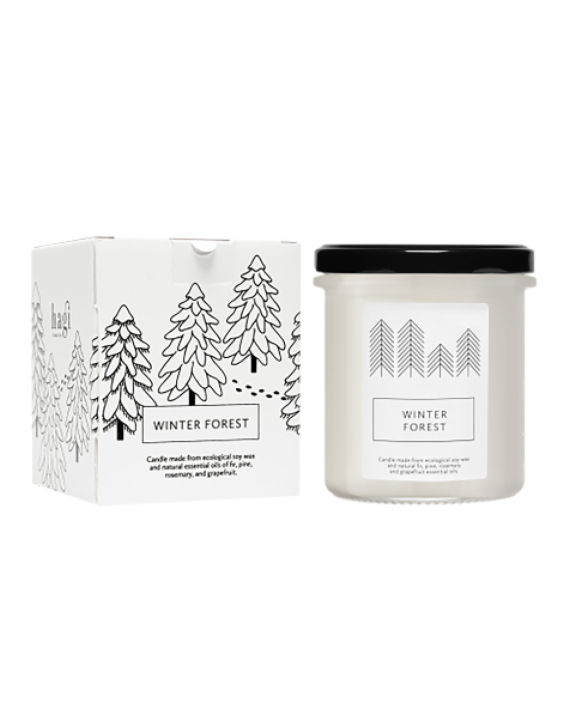 Winter Forest  Soy Candle image number 0