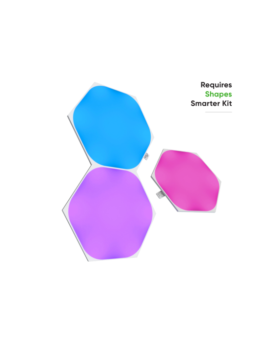 Nanoleaf Shapes Hexagons - expansion pack - 3 pack