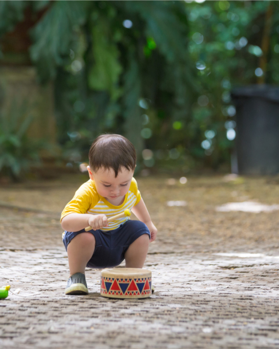 Plantoys Kids solid drum