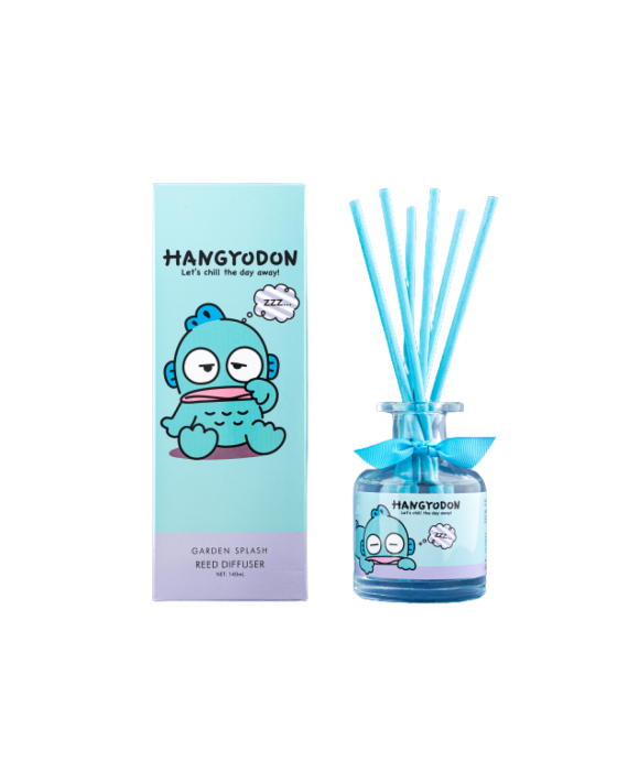 Sanrio with everybody LABO Reed diffuser – hangyodon (garden splash) 130ml