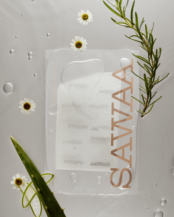SAWAA Herbal revival soothing and hydrating mask 5 pcs