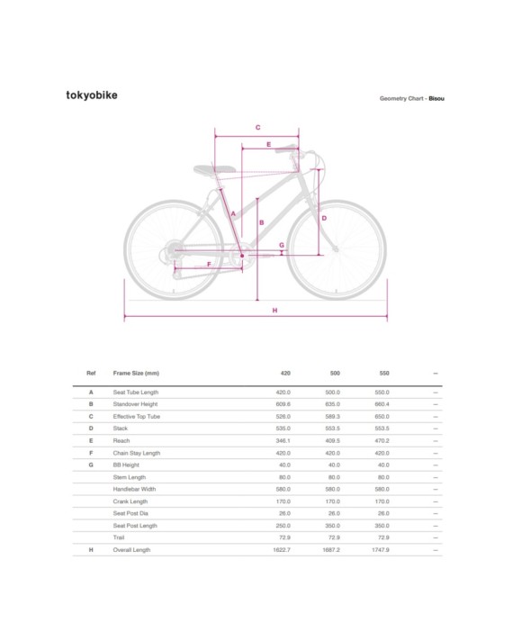 tokyobike Bisou bicycle