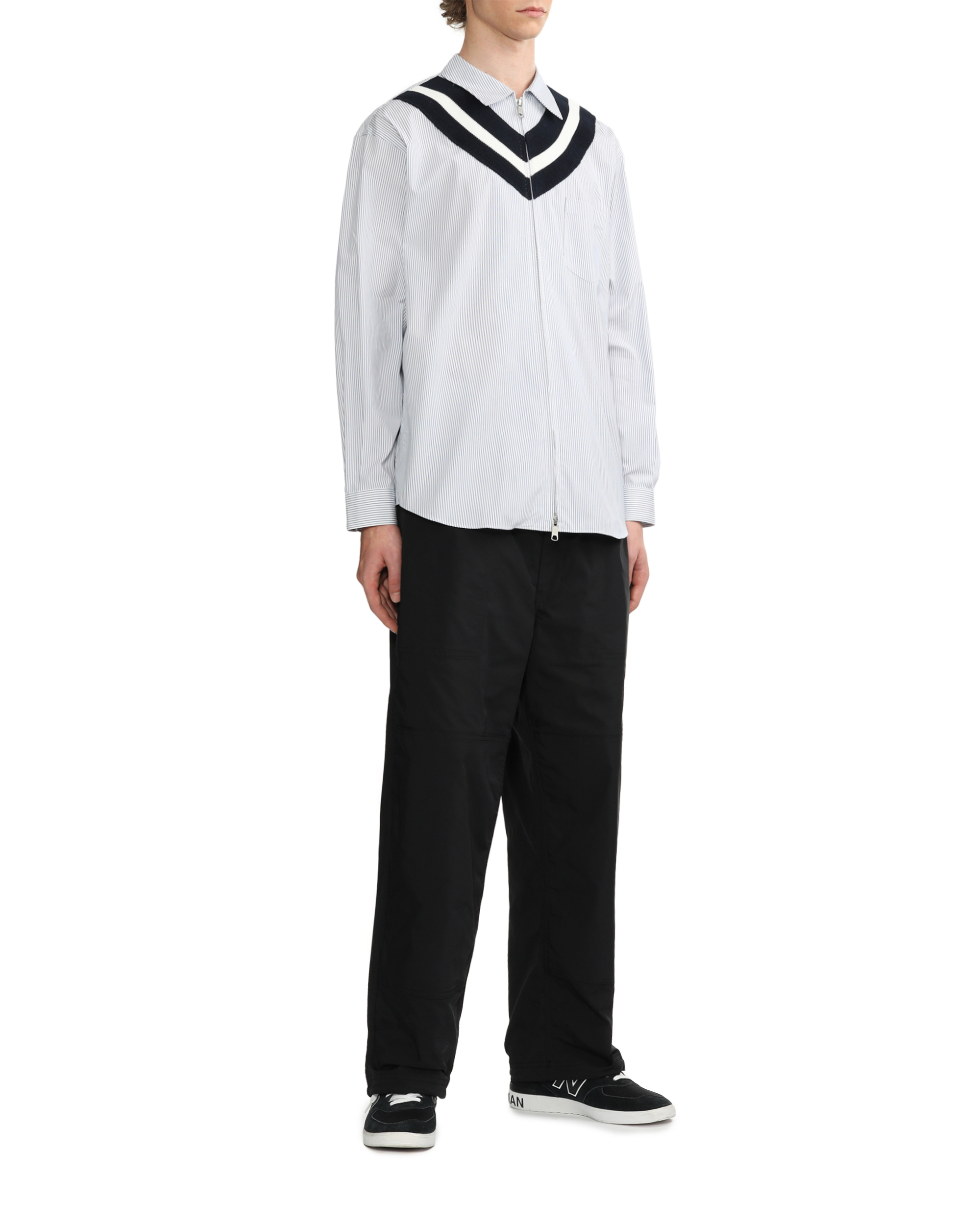 COMME des GARÇONS HOMME Panelled shirt | ITeSHOP