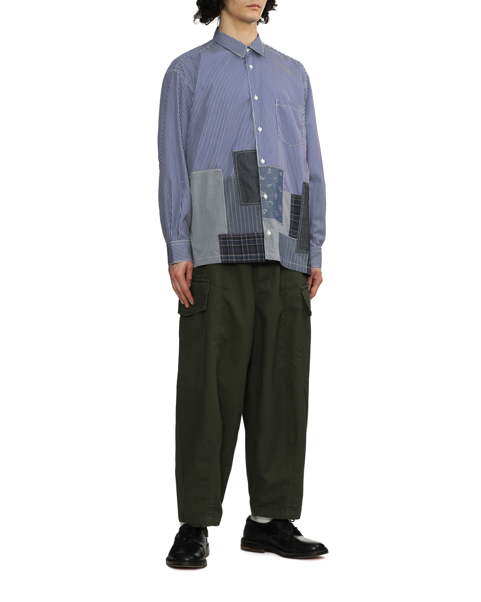 COMME des GARÇONS HOMME Patchwork shirt | ITeSHOP
