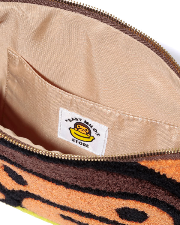 Chenille pouch