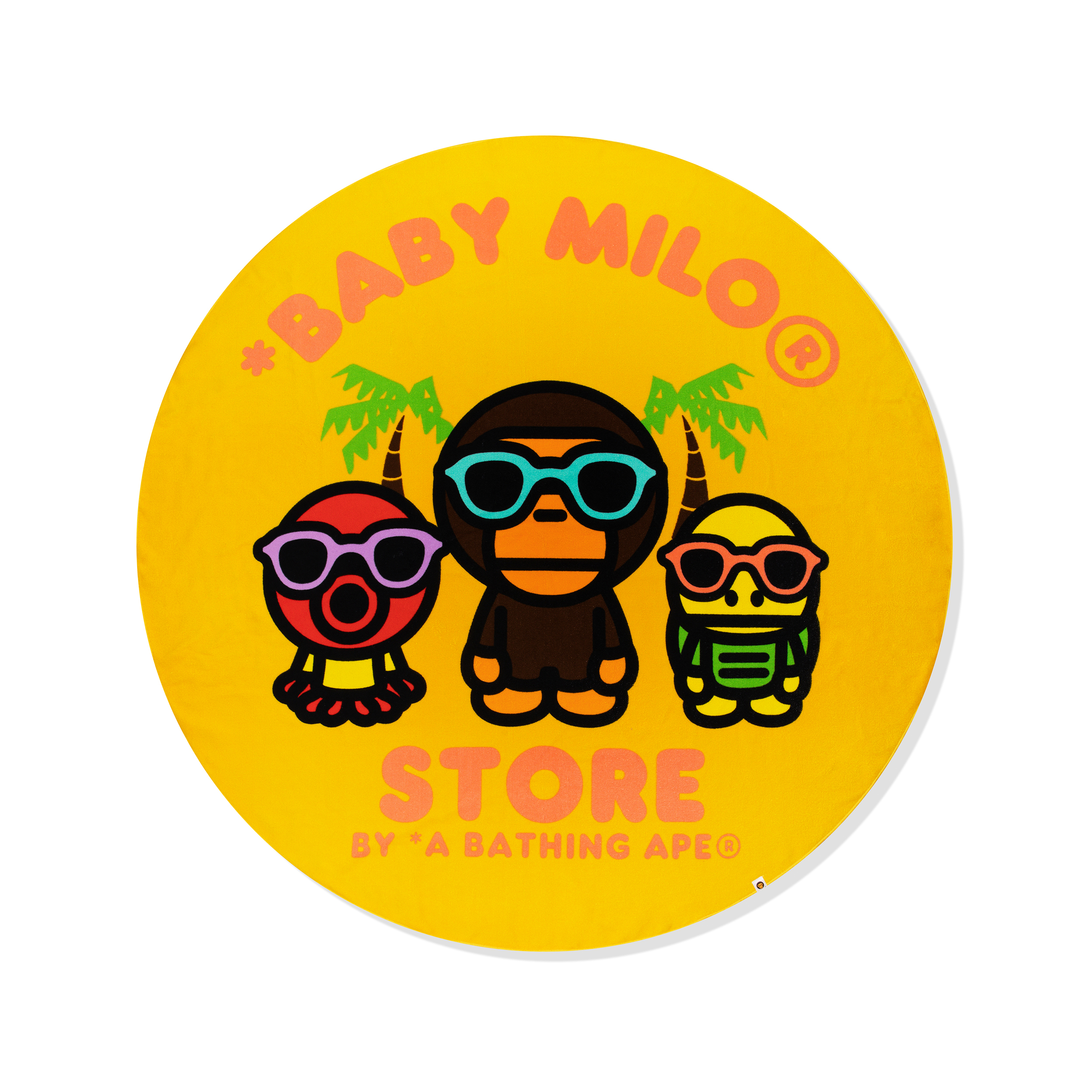 Shop Baby Milo beach towel Online | BAPE