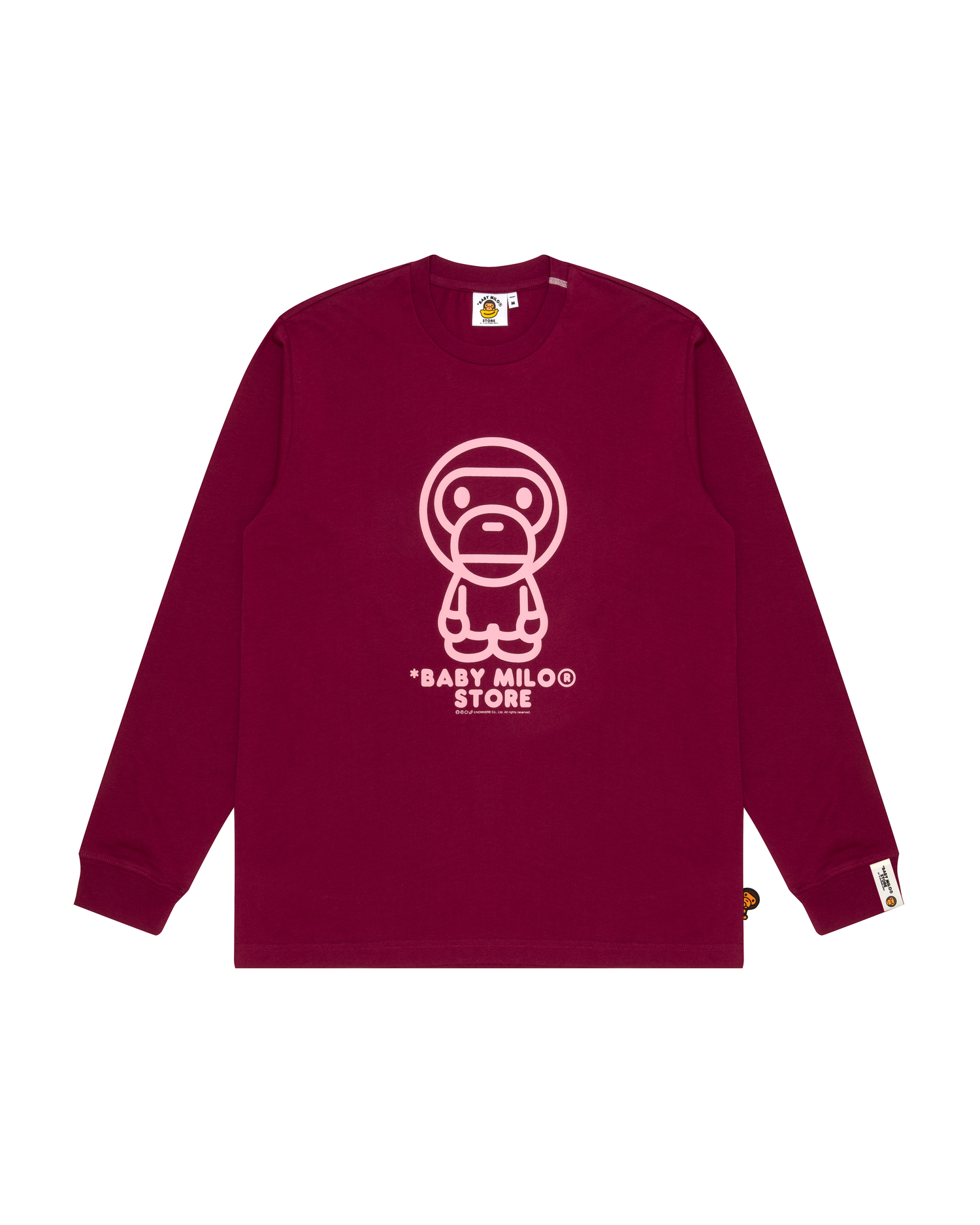 Shop Baby Milo long sleeve tee Online | BAPE