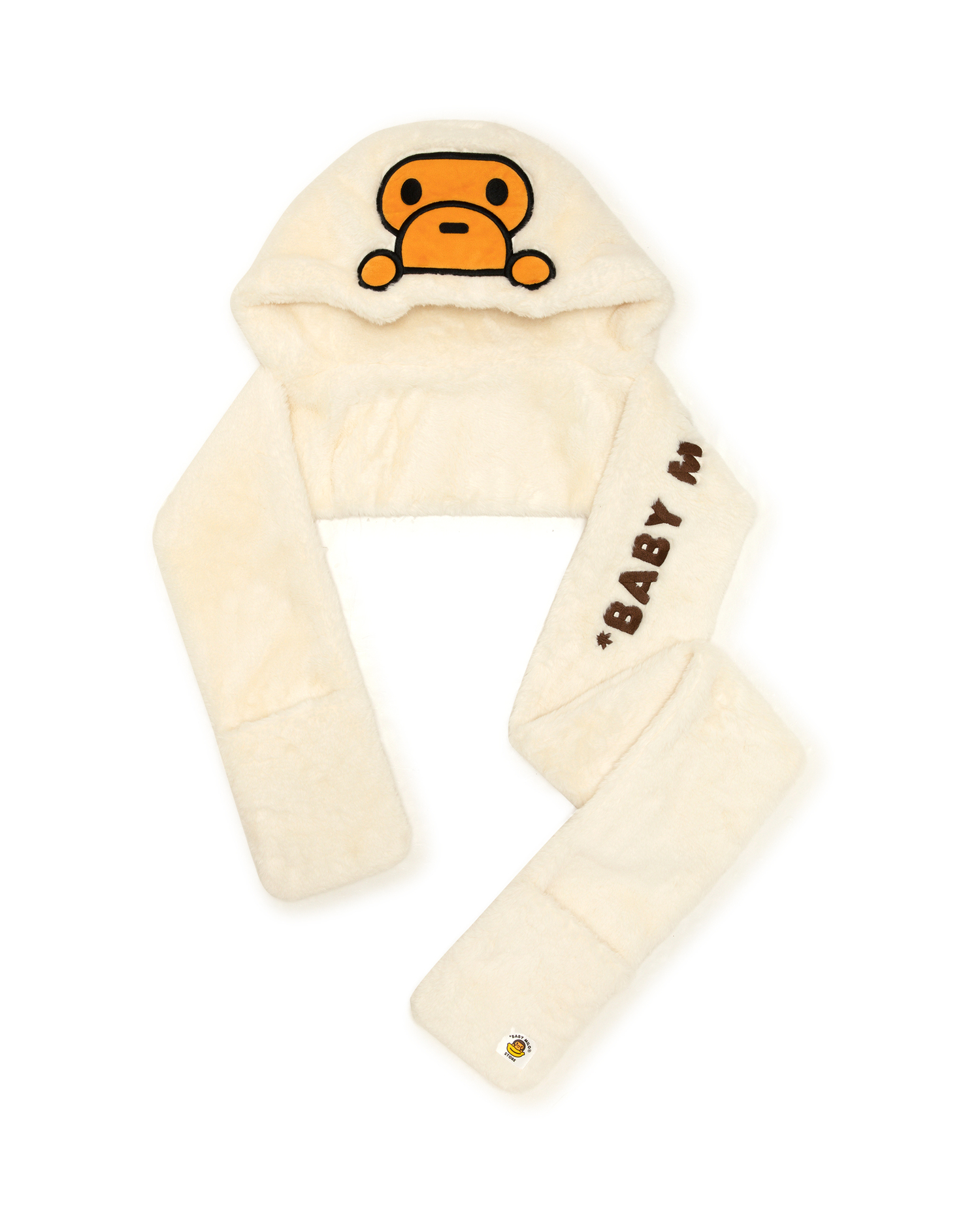 小物 BABY MILO PLUSH DOLL SCARF A BATHING APE BAPE KIDS BABY MILO PLUSH DOLL SCARF – happyjagabee