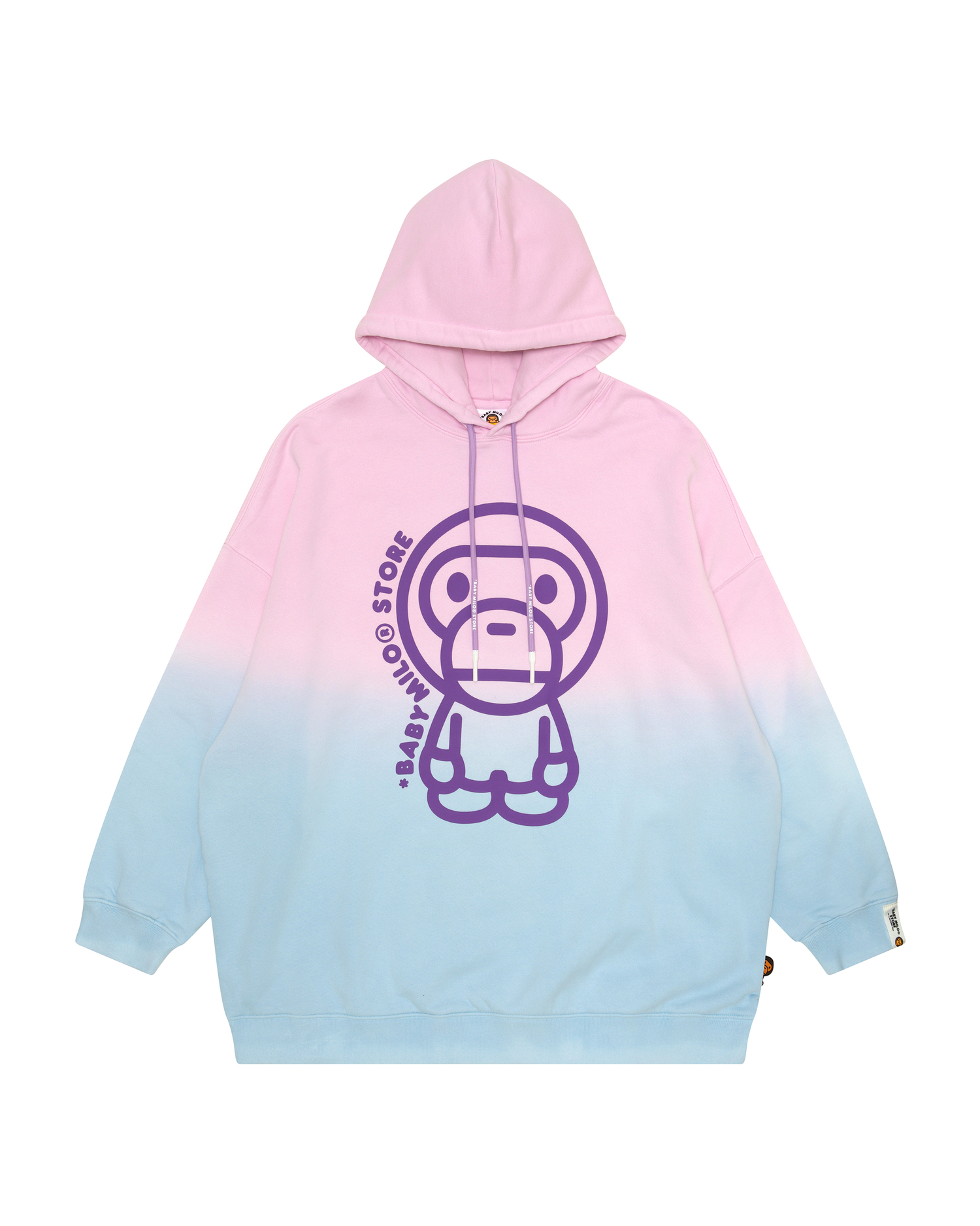 Shop Crystal Stone BAPE Cropped Pullover Hoodie Online | BAPE