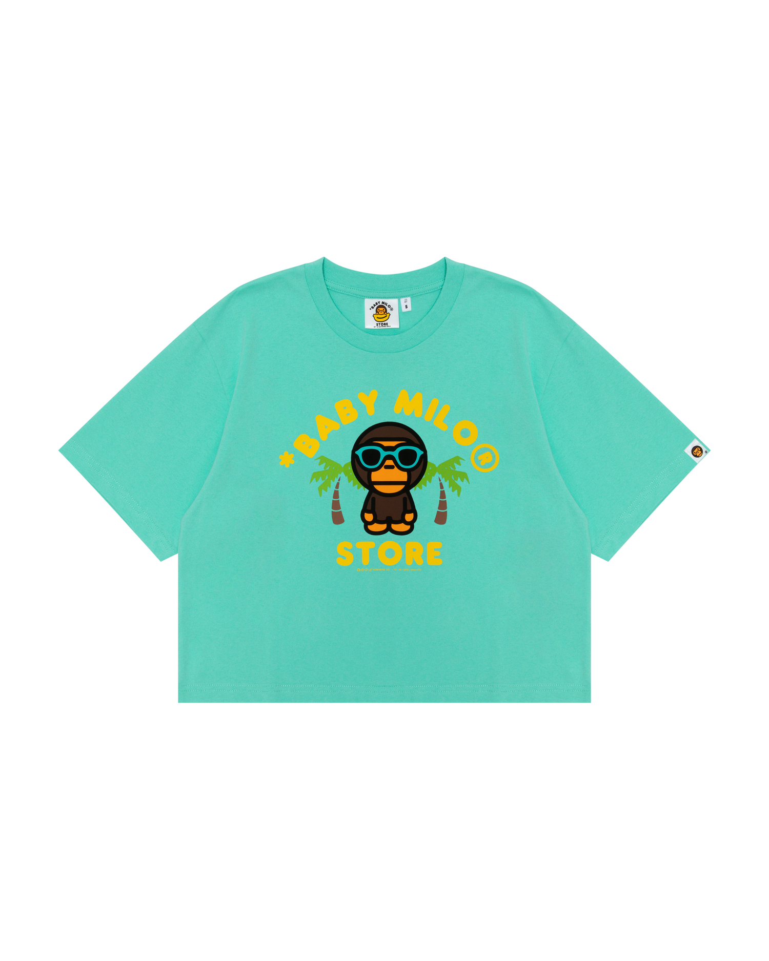 Shop Baby Milo printed tee Online | BAPE