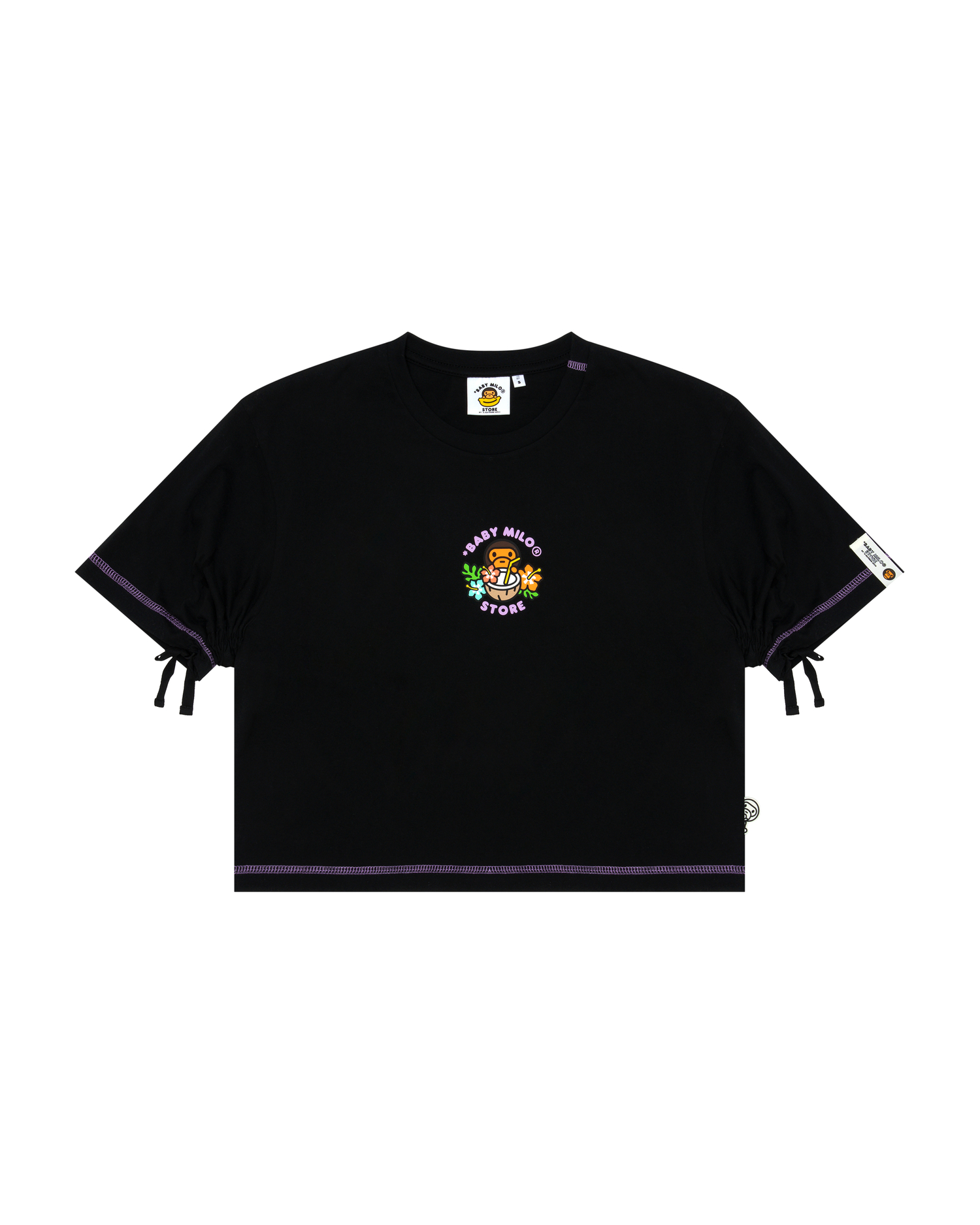 Shop Baby Milo cropped fit tee Online | BAPE