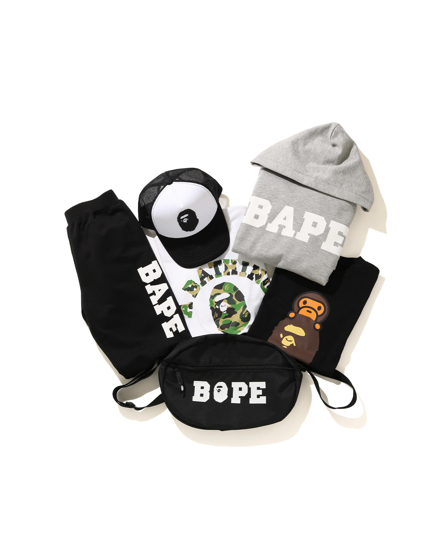 bape man purse