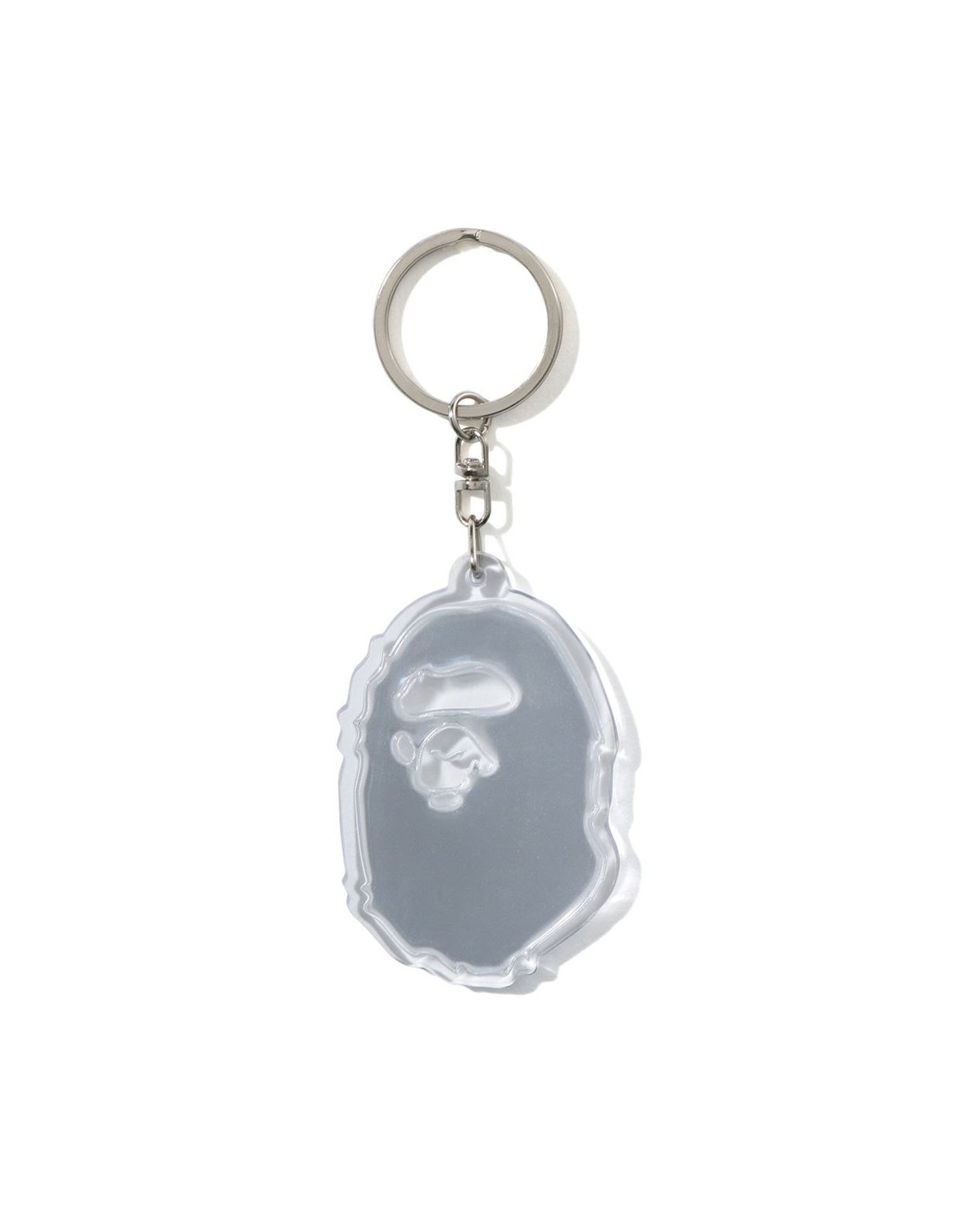 A BATHING APE® Ape Head Reflective Keychain