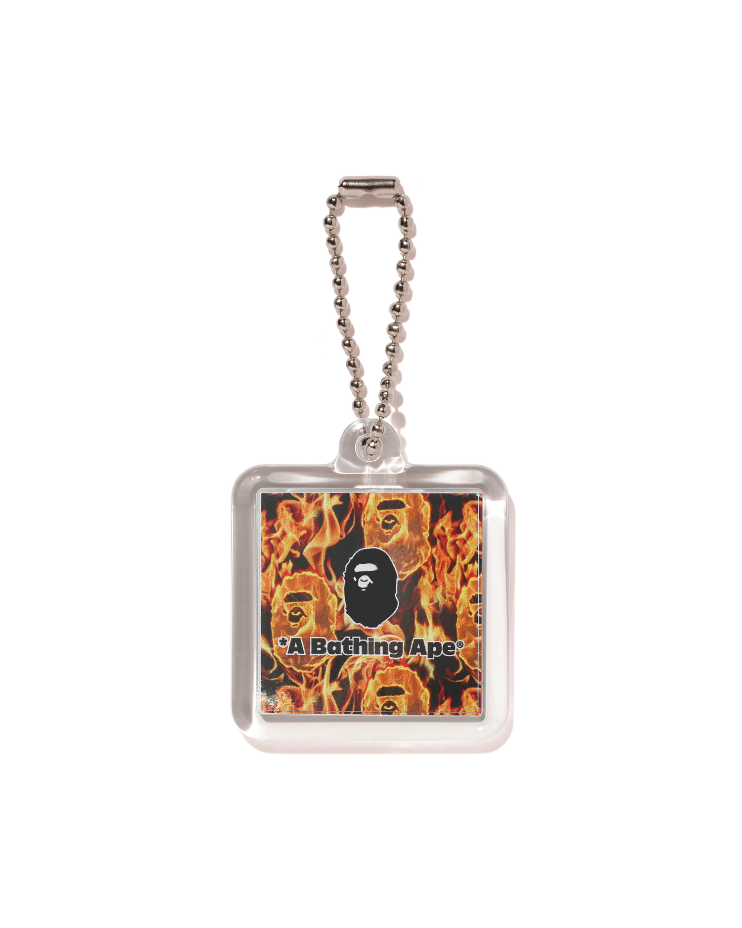 New A Bathing Ape Bape Pendant Keychain Key Ring Bag Accessory With Bape Head
