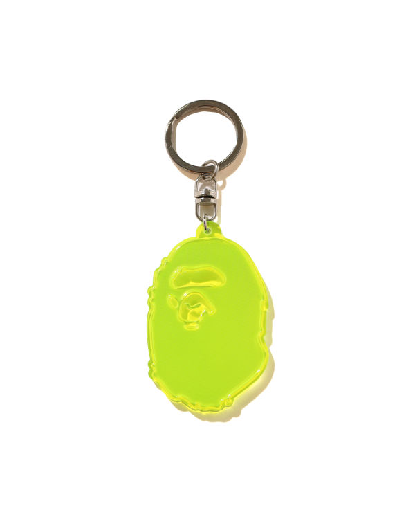 Ape Head reflective keychain