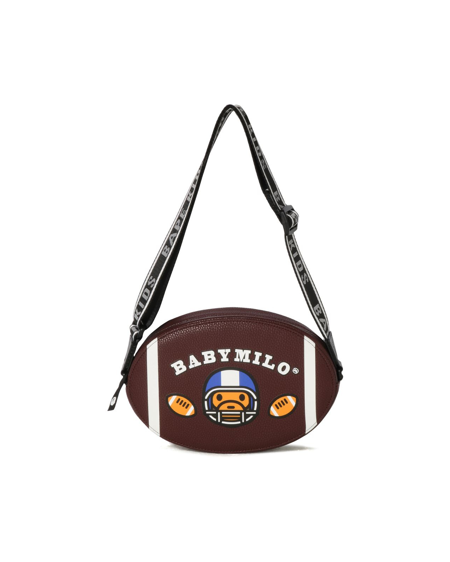 Shop Baby Milo Football Shoulder Bag Online | BAPE
