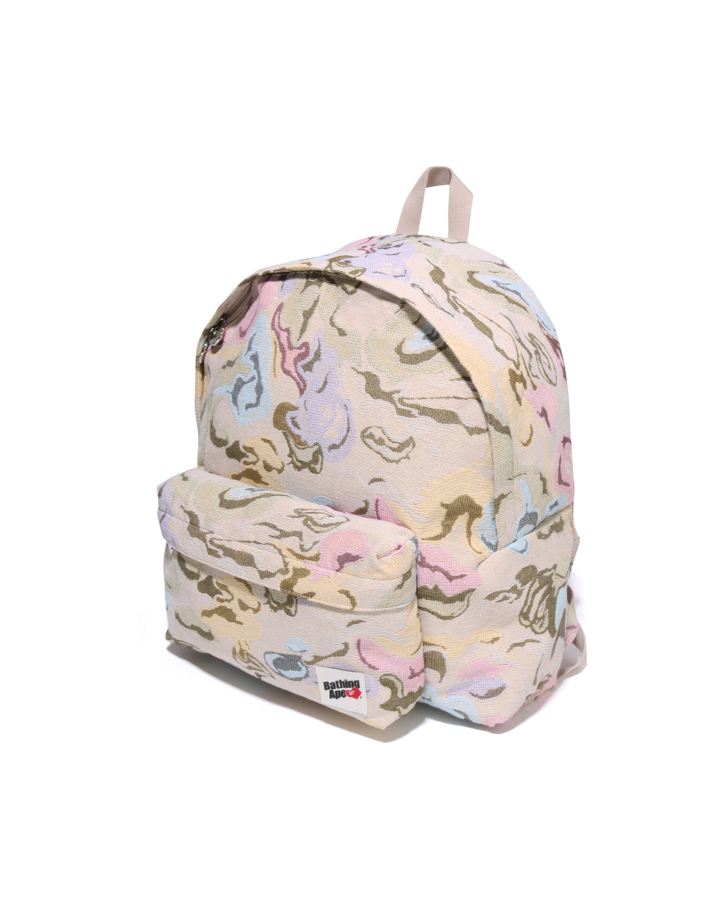 Pink on sale bape backpack