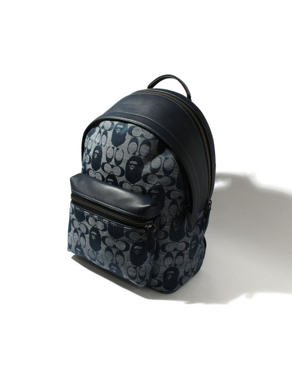 BAPE x Coach Limited Edition Academy Backpack  Bape, One shoulder backpack,  Black leather backpack