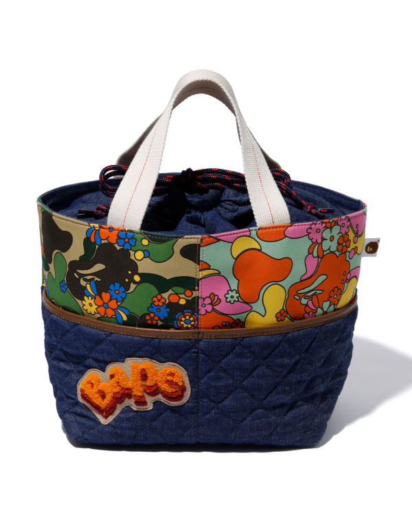 ABC Flower tote bag
