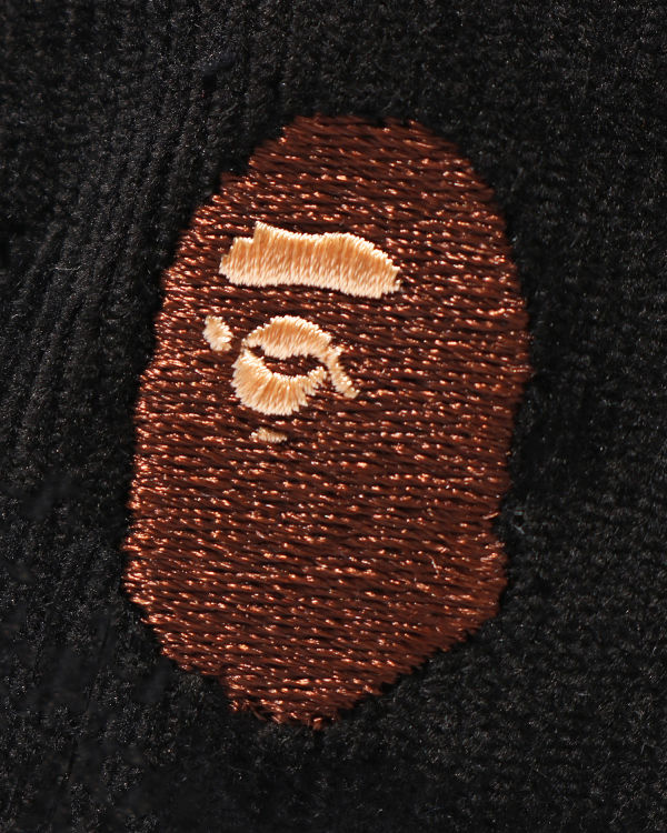 Bape corduroy panel cap