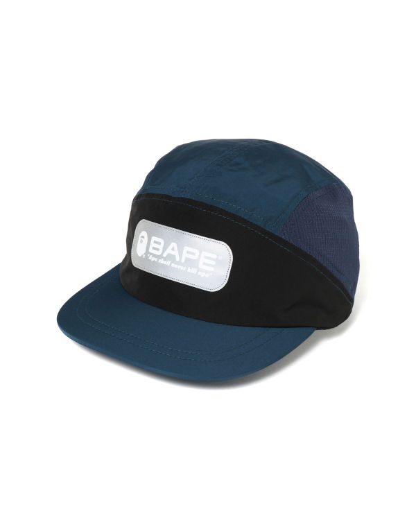 Logo patch running cap
