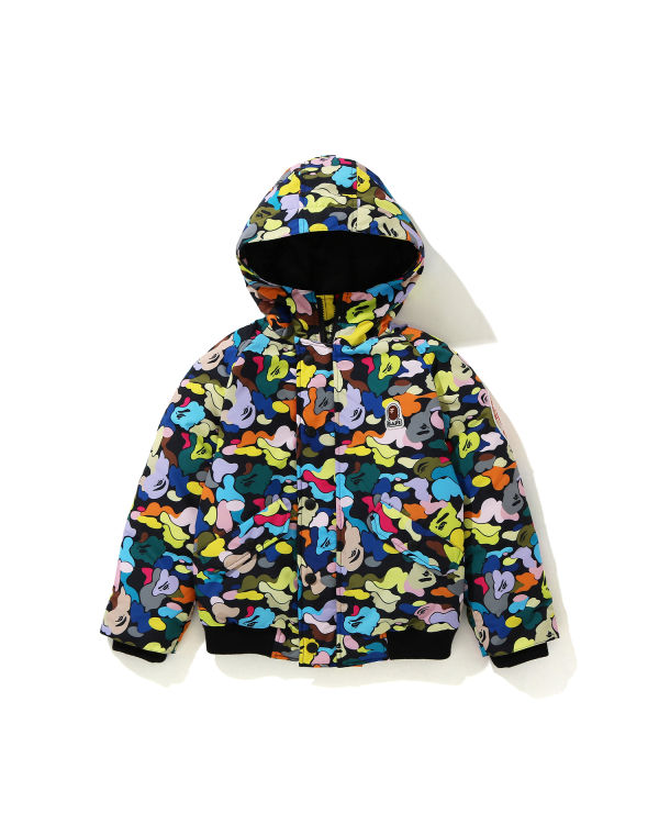 Multi Camo down jacket