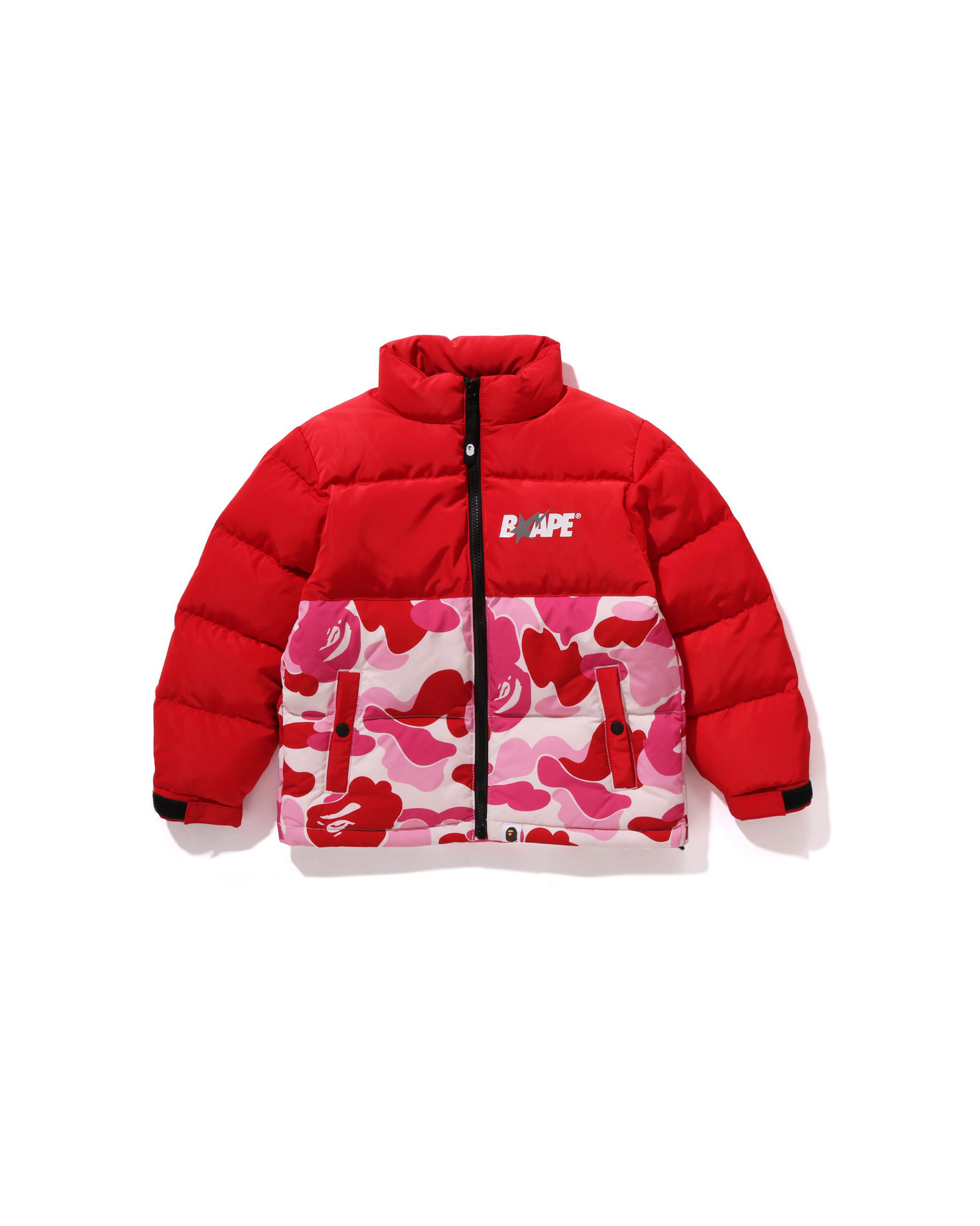 Shop Kids ABC Camo Down Jacket Online | BAPE