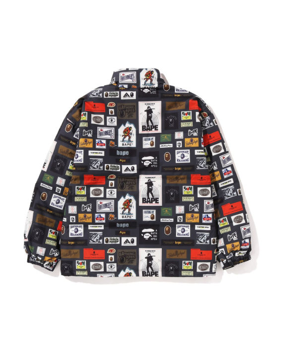 BAPE Multi-Label Relaxed Fit Down Jacket image number 1