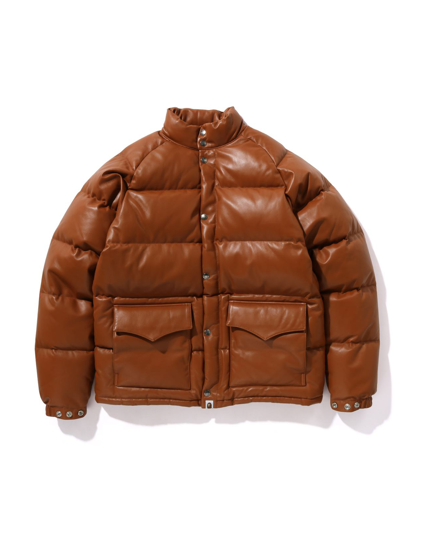 Shop Leather Classic Down Jacket Online | BAPE