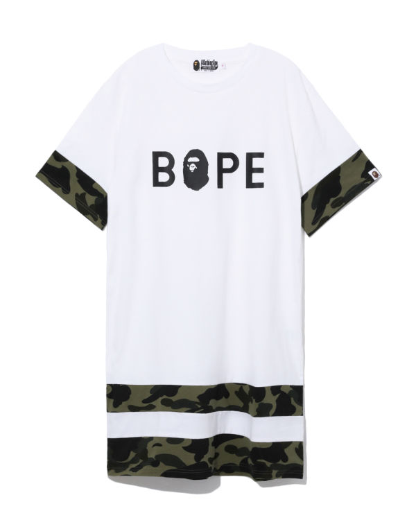 1st Camo Panel t-shirt dress