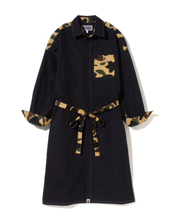 1st Camo Long shirt dress