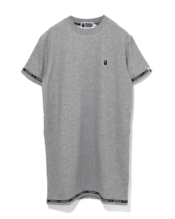 Logo tape onepiece dress