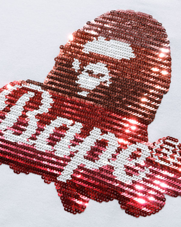 Sequin Ape Head hoodie dress