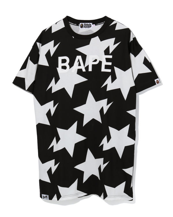 Sta Pattern tee onepiece dress