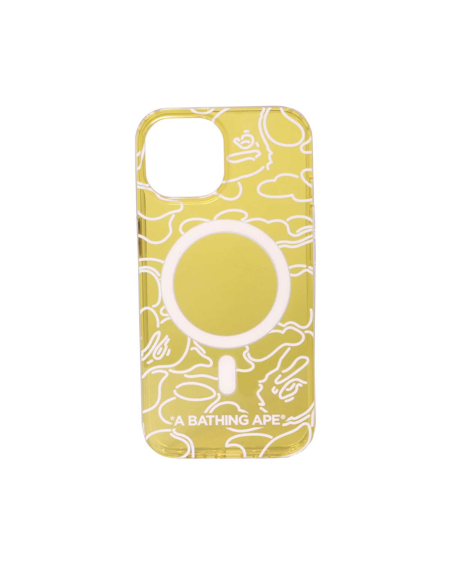 Shop Neon Camo iPhone 15 Clear Case Online | BAPE