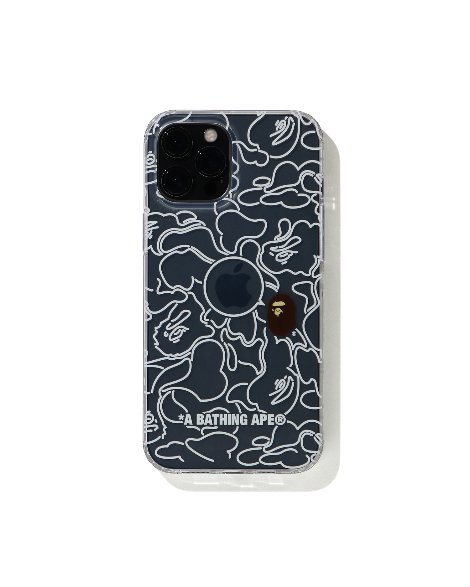 Shop ABC Neon Camo iPhone 12 / 12 Pro Clear case Online | BAPE