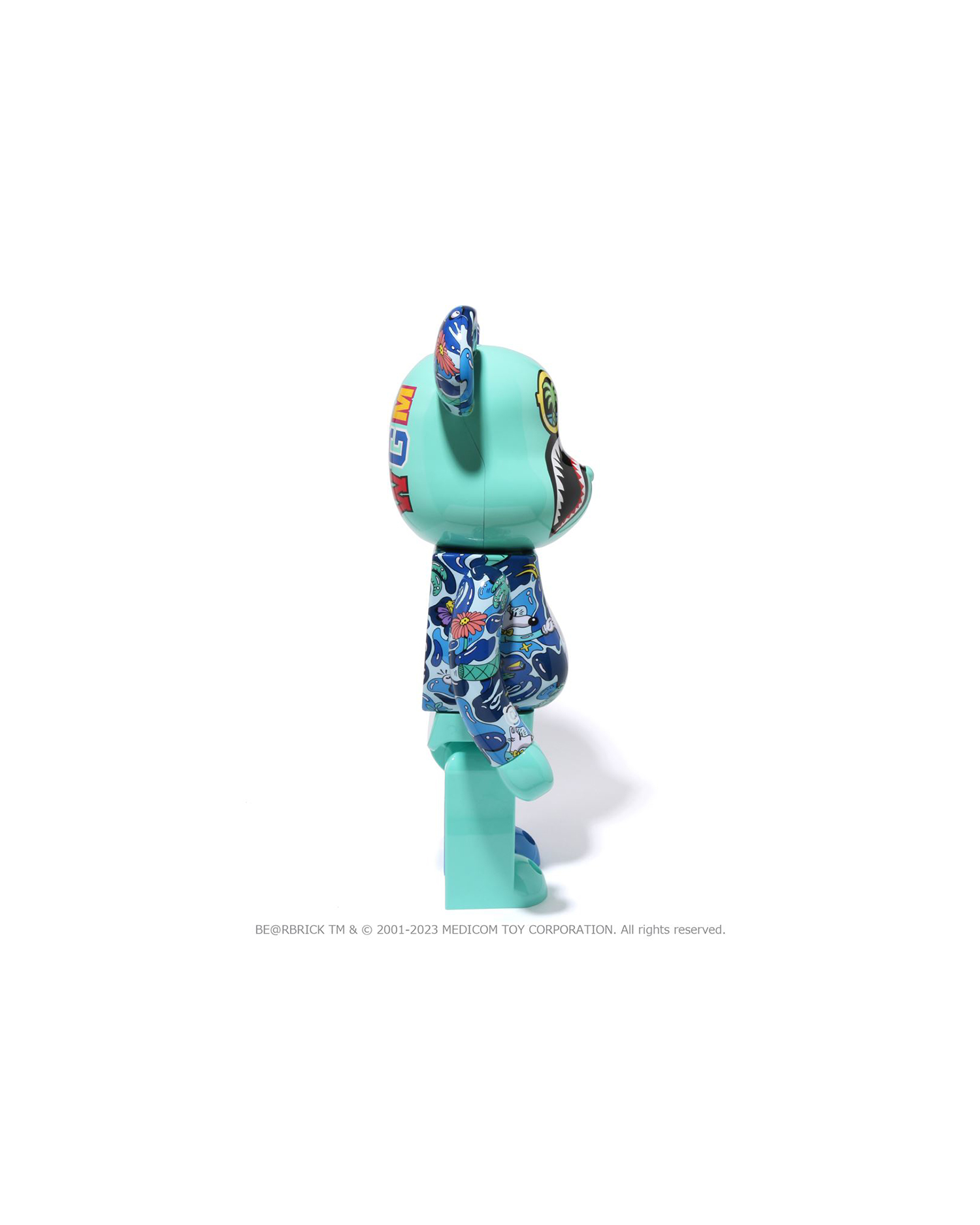 A BATHING APE® X Steven Harrington Shark BE@RBRICK 1000%| ITeSHOP