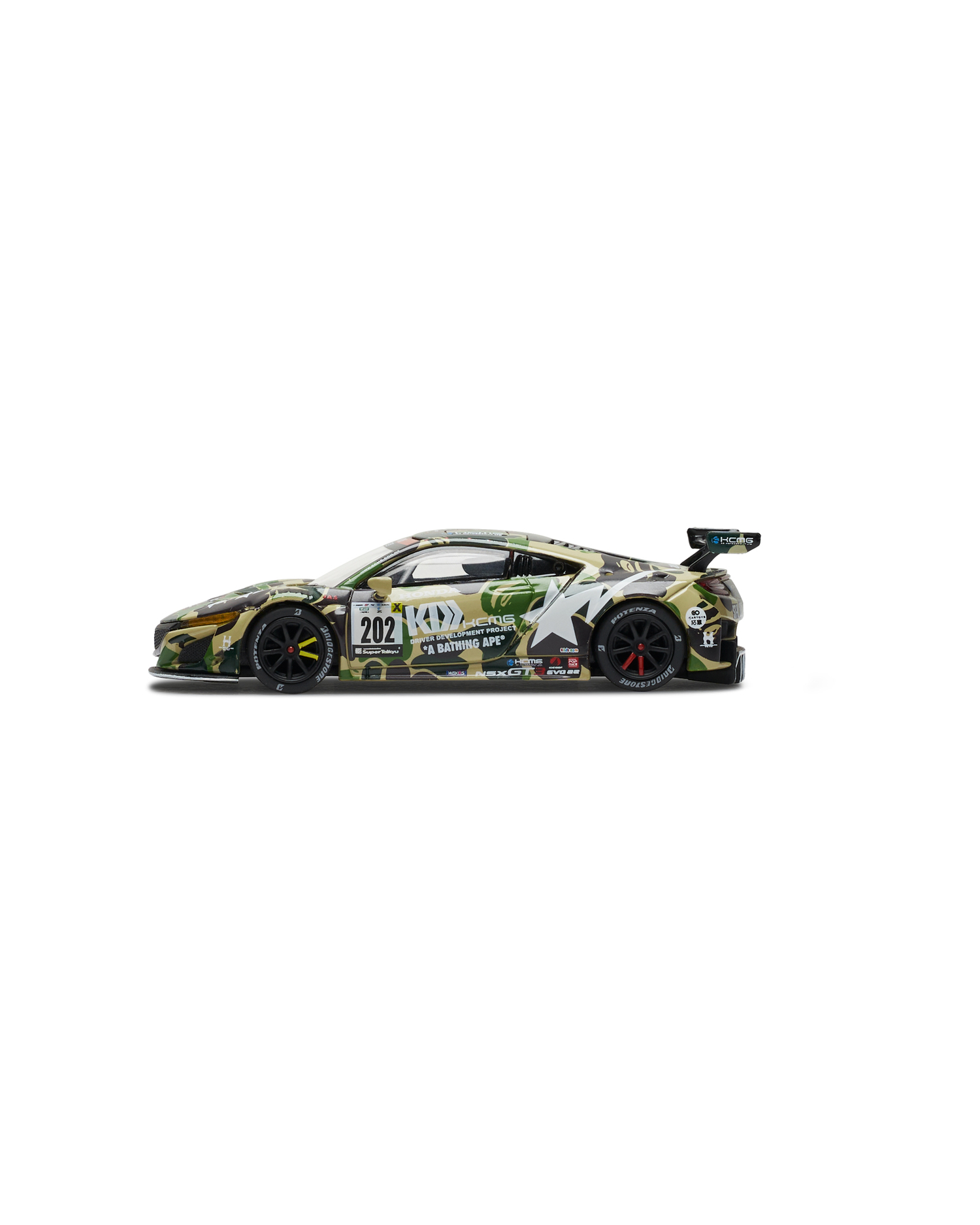 A BATHING APE Men's Goods BAPE x POPRACE HONDA NSX GT3