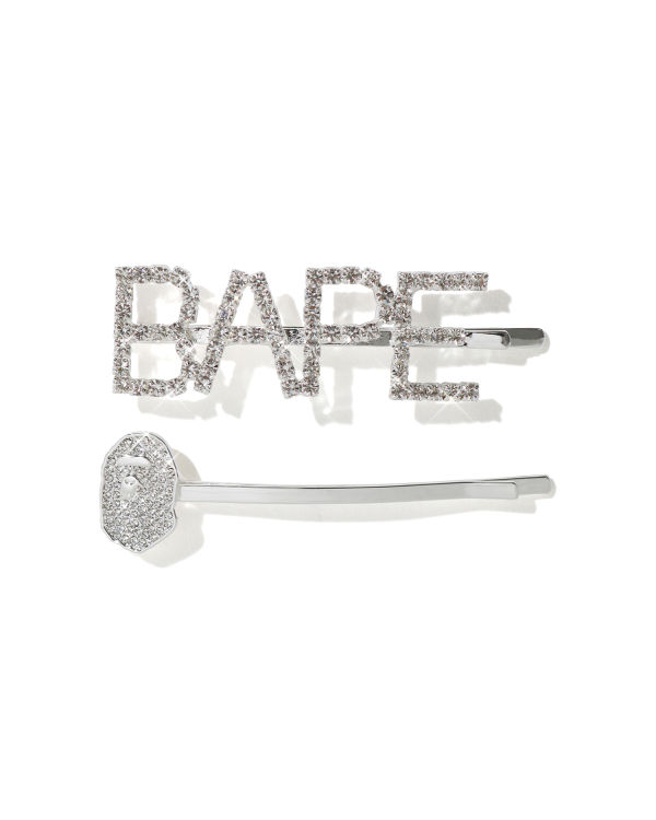 Bape Crystal Logo hair clip