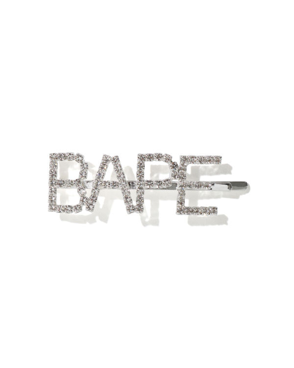 Bape Crystal Logo hair clip