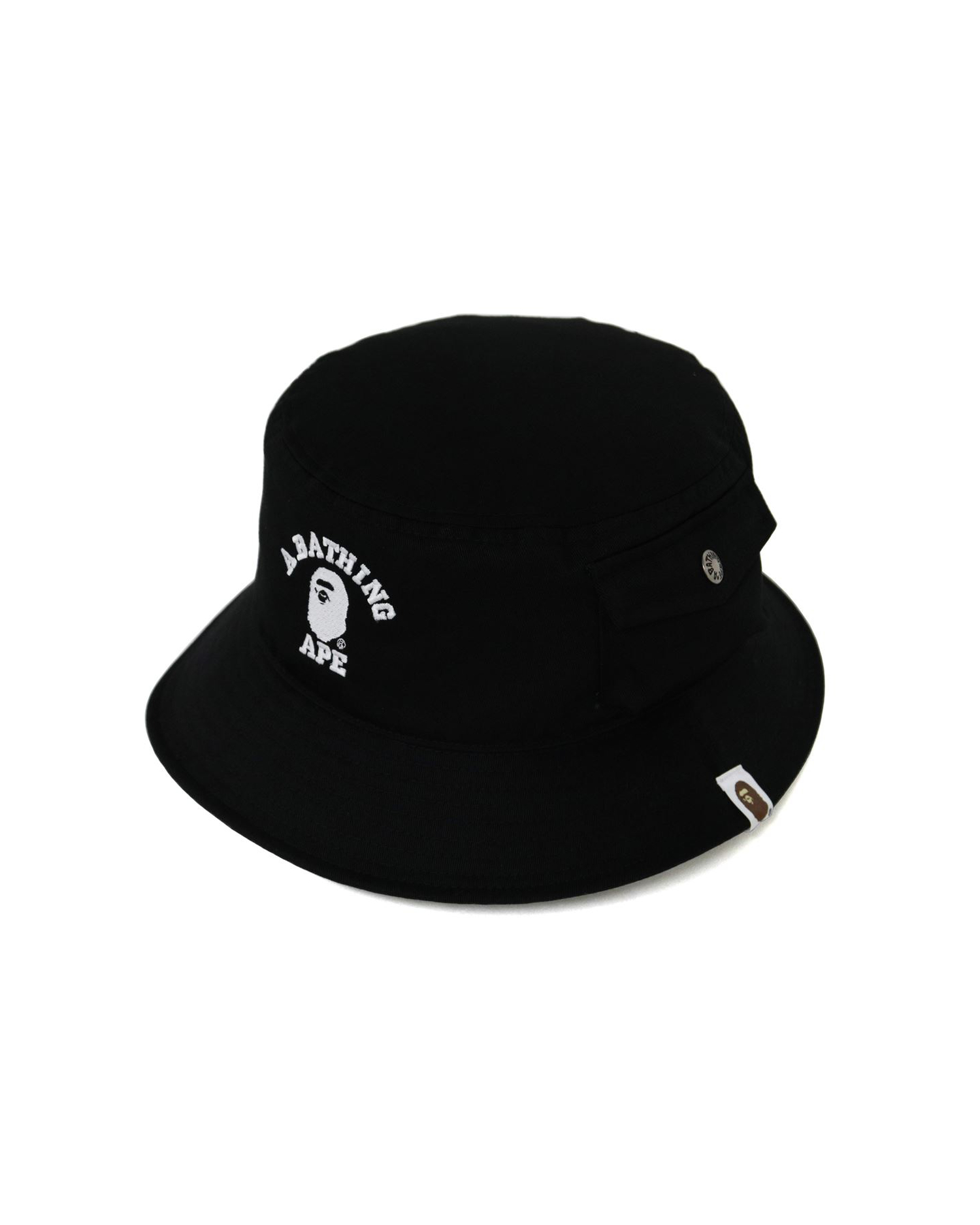 Shop College Pocket bucket hat Online | BAPE