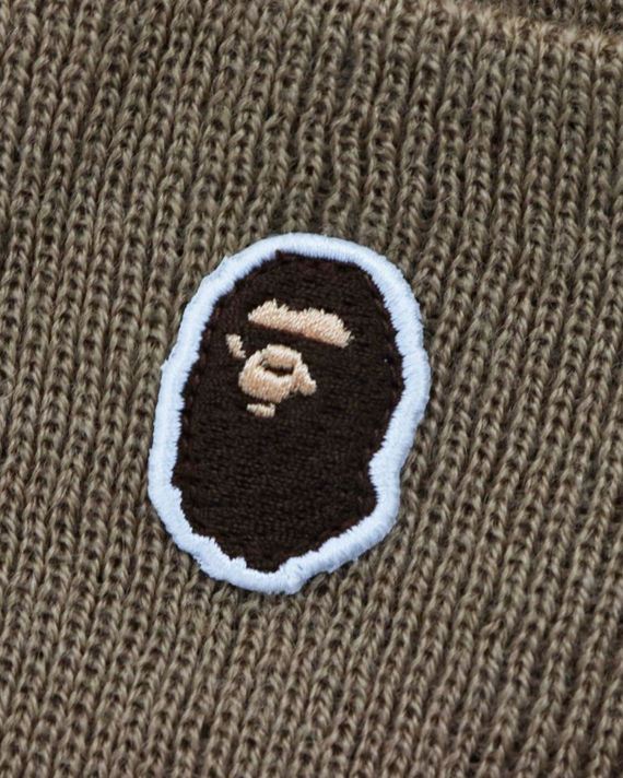 Ape Head One Point Knit Beanie image number 1