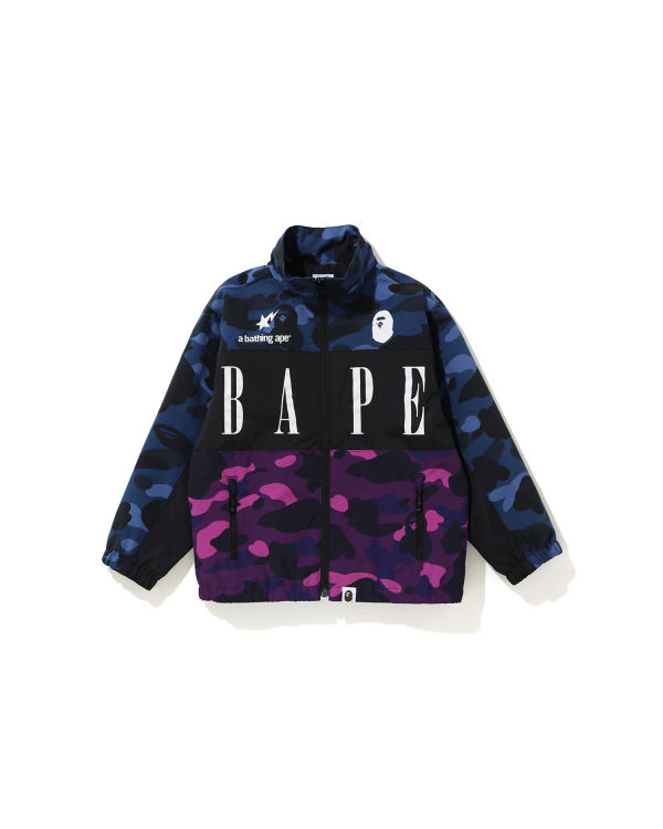 Color Camo track kids jacket