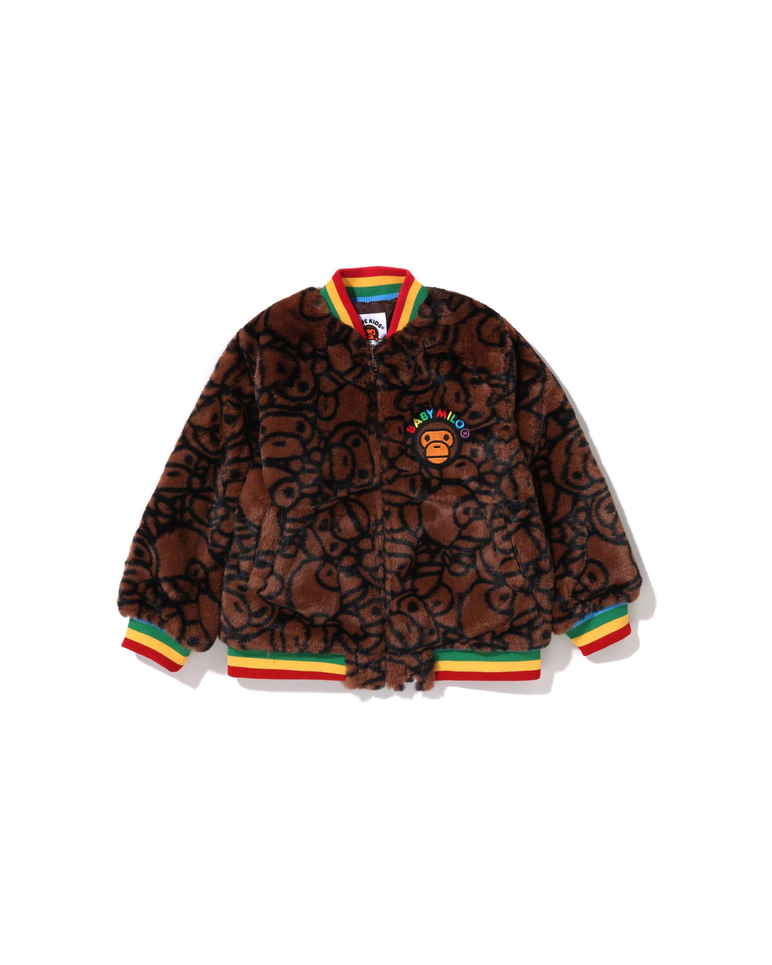 Shop All Baby Milo Faux Fur Jacket Online | BAPE