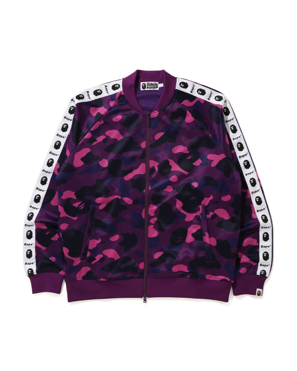 Color Camo tape jersey jacket